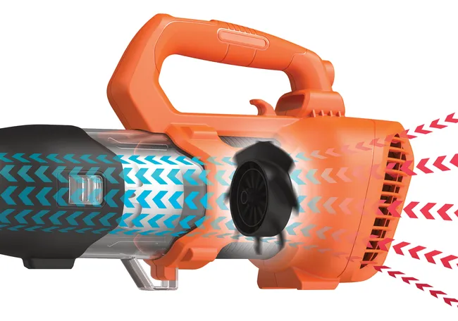 BLACK+DECKER Soplador Eléctrico Axial 1850W 225km/h - Imagen 2
