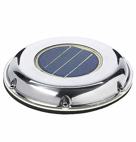 Ventilador solar inox