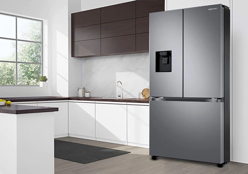 Refrigerador multipuertas Samsung (RF18A5202SL)
