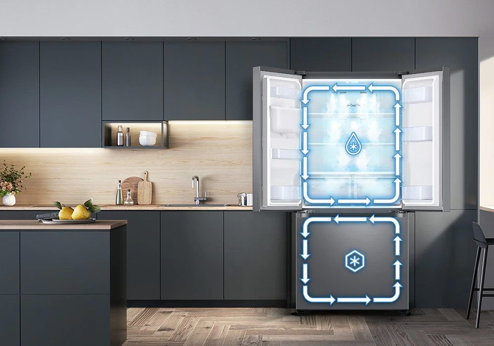 Refrigerador multipuertas Samsung (RF18A5202SL) - Imagen 3