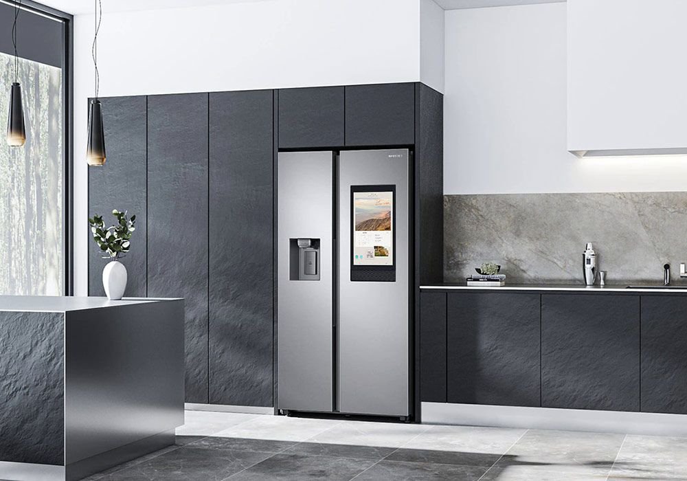 Refrigerador americano Family Hub Samsung (RS6HA8891SL)