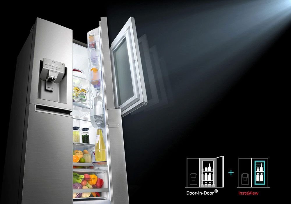 Refrigerador americano 625L LG InstaView (GSK6876SC) - Imagen 5