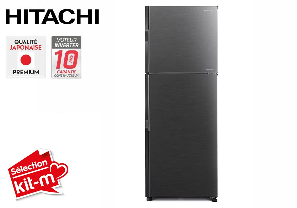 Refrigerador 2 Puertas 203L Hitachi (RH241PRU0)