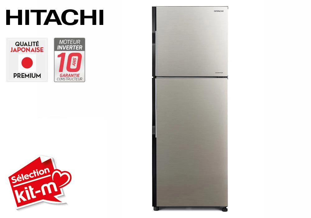 Refrigerador 2 Puertas 203L Hitachi (RH241PRU0) - Imagen 2