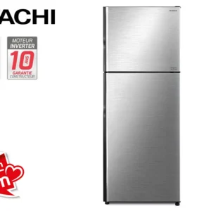 Refrigerador 2 Puertas 366L Gris Brillant Hitachi (RVX441PRU9)