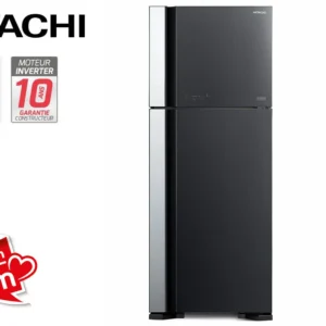 Refrigerador 2 Puertas 450L Verre Gris Hitachi (RVG541PRU0)
