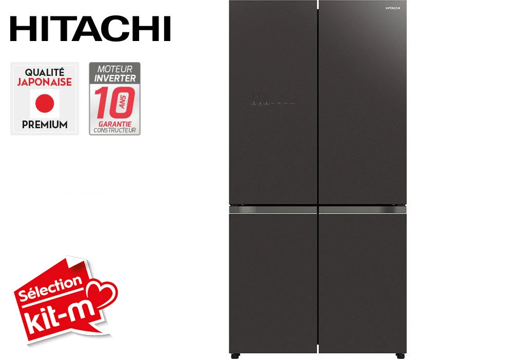 Refrigerador combinado 4 Puertas 569L Hitachi (RWB640VRU0) - Imagen 14