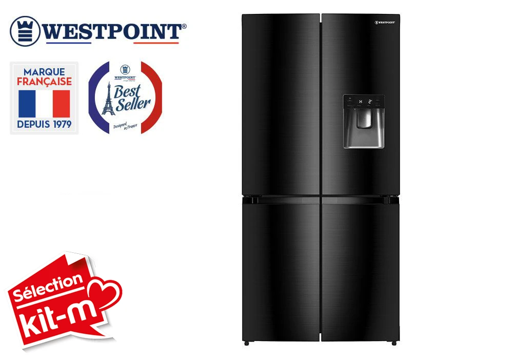 Combinado 4 Puertas con Dispensador de agua Westpoint (W4FK-53E21.EWDX)