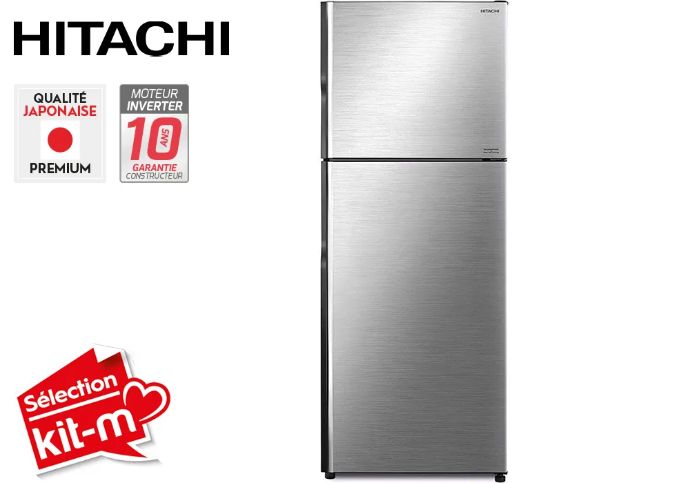 Refrigerador 2 Puertas 407L Hitachi (R-VX471PRU9-1)