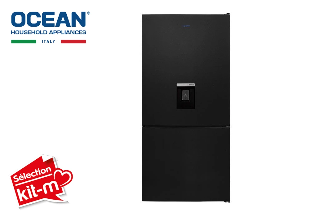 Refrigerador combinado 2 Puertas con Dispensador de agua Ocean (CNF642TXB2)