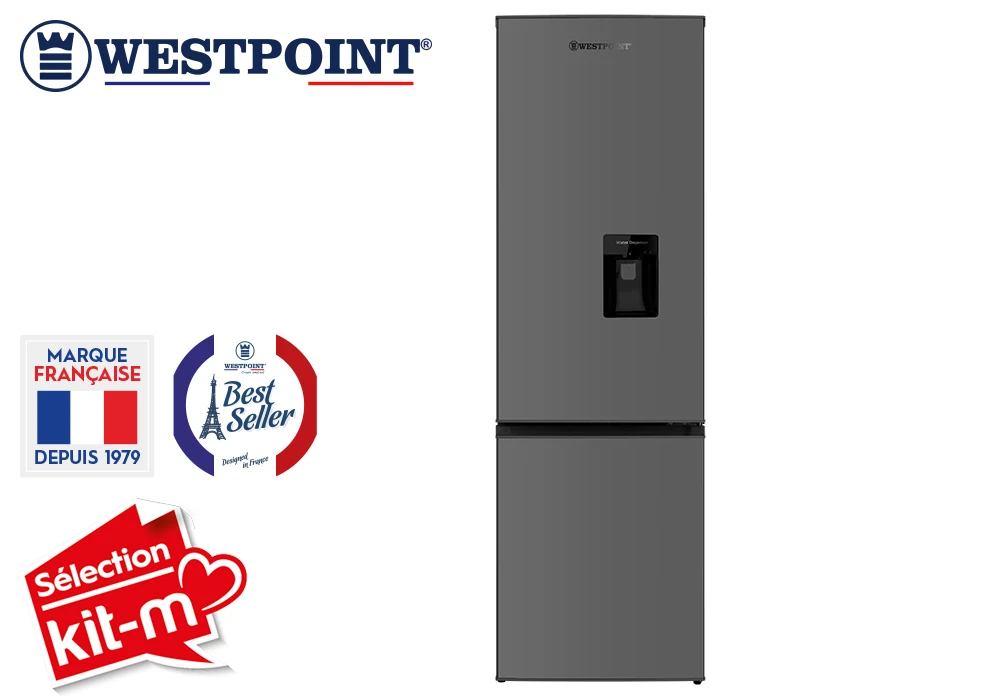 Combinado 2 Puertas con Dispensador de agua Westpoint (WCS-29E24.EWDI)