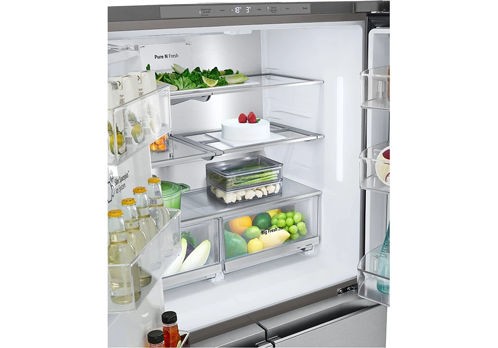 Refrigerador multipuertas Connecté Door-in-Door™ LG (GMJ960MBJE) - Imagen 6