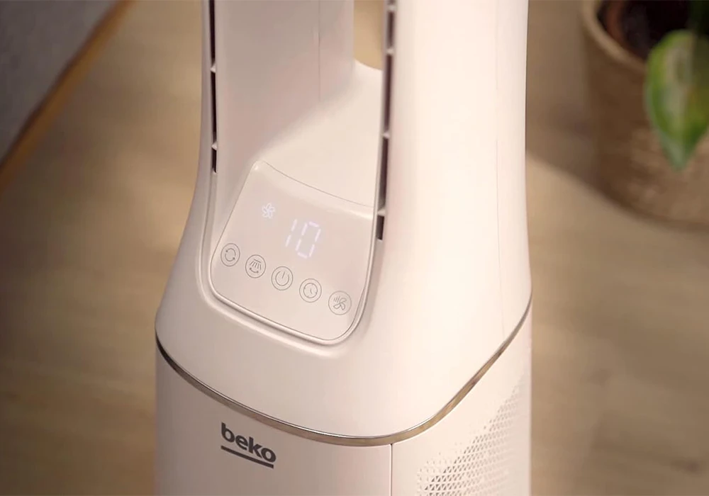 Purificador & Ventilador Ultra-Silencioso Beko (EBA6000W) - Imagen 2