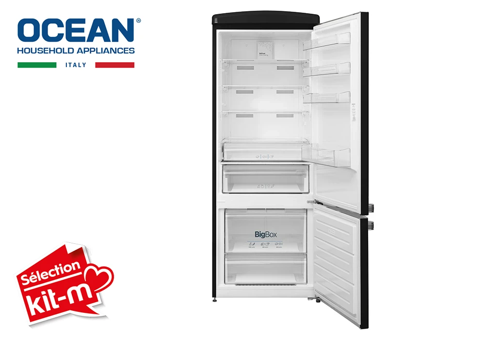 Refrigerador combinado Vintage No Frost (CNF530TVR3) - Imagen 4