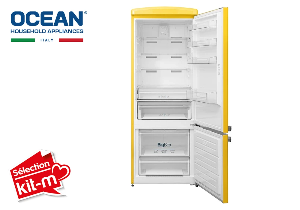 Refrigerador combinado Vintage No Frost (CNF530TVR3) - Imagen 6