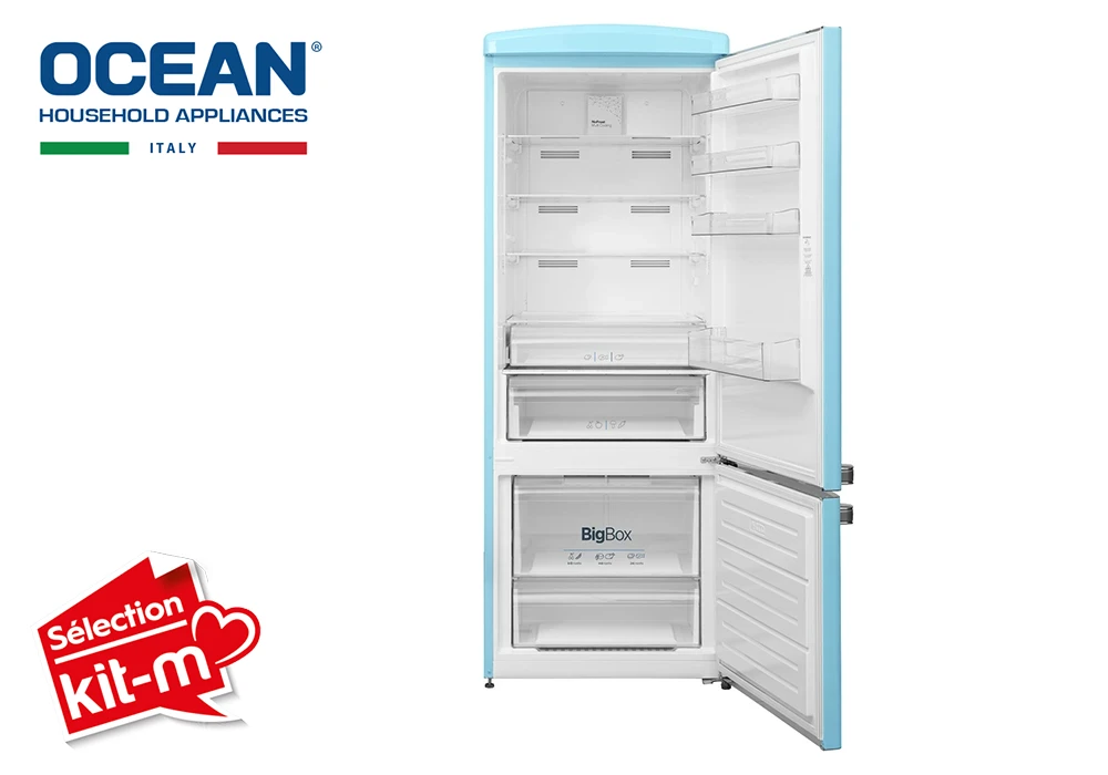 Refrigerador combinado Vintage No Frost (CNF530TVR3) - Imagen 8