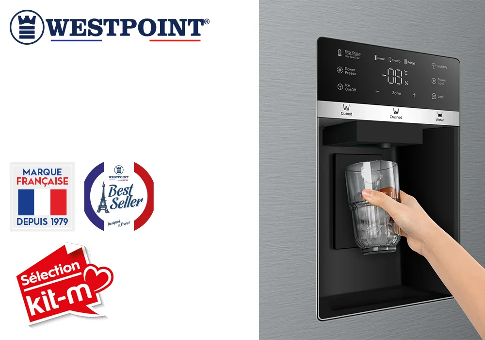 Refrigerador americano 2 Puertas Westpoint (WSTW-65E25.EWDX) - Imagen 4