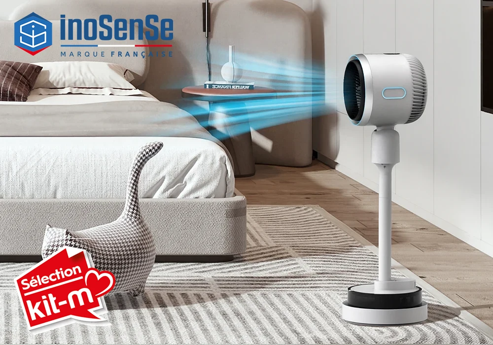 Ventilador Humidificador Calefactor 3 en 1 InoSense