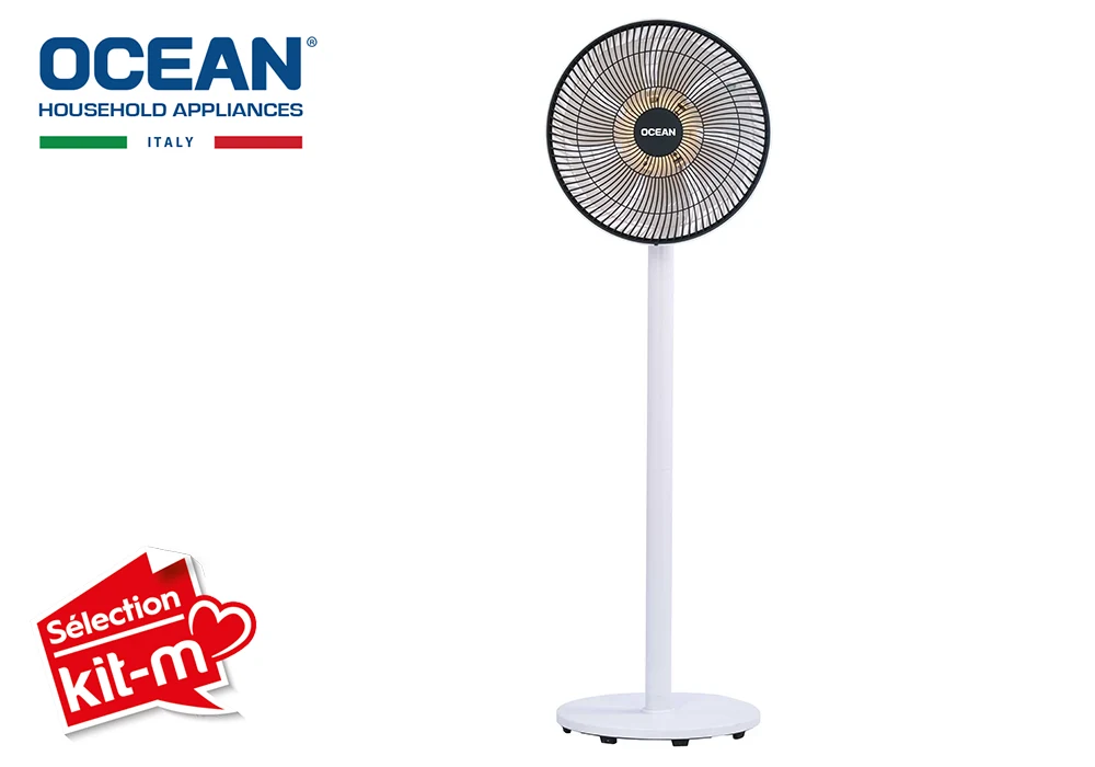 Ventilador de pie y Sol 3en1 12 Pulgadas Ocean