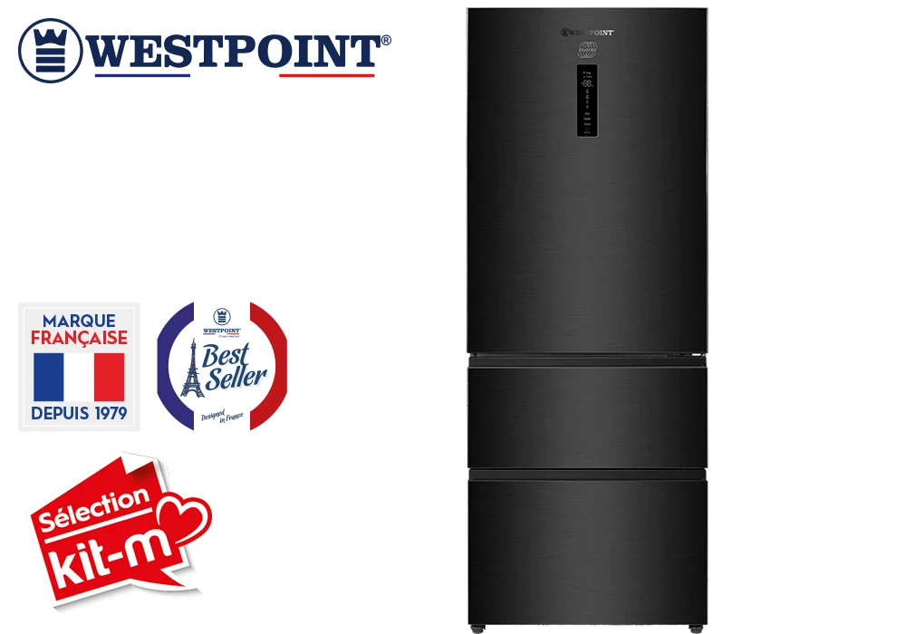 Refrigerador combinado Multipuertas 420L Inverter WESTPOINT (W3FT-46E26.EDZ) - Imagen 2