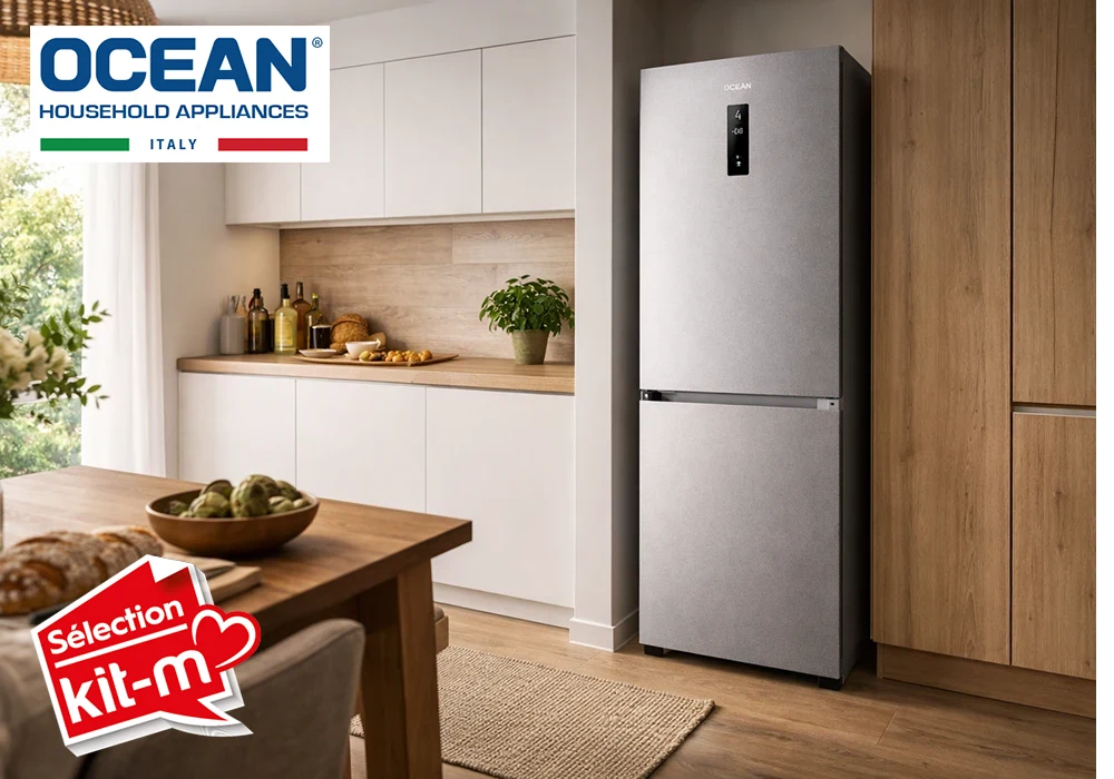 Refrigerador combinado 290L No Frost Inverter OCEAN (OSCB310NFDS3)