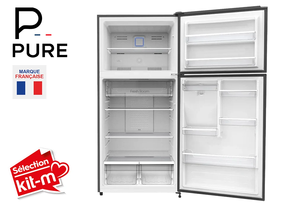 Refrigerador 2 Puertas Dark Inox 483L PURE - Imagen 2