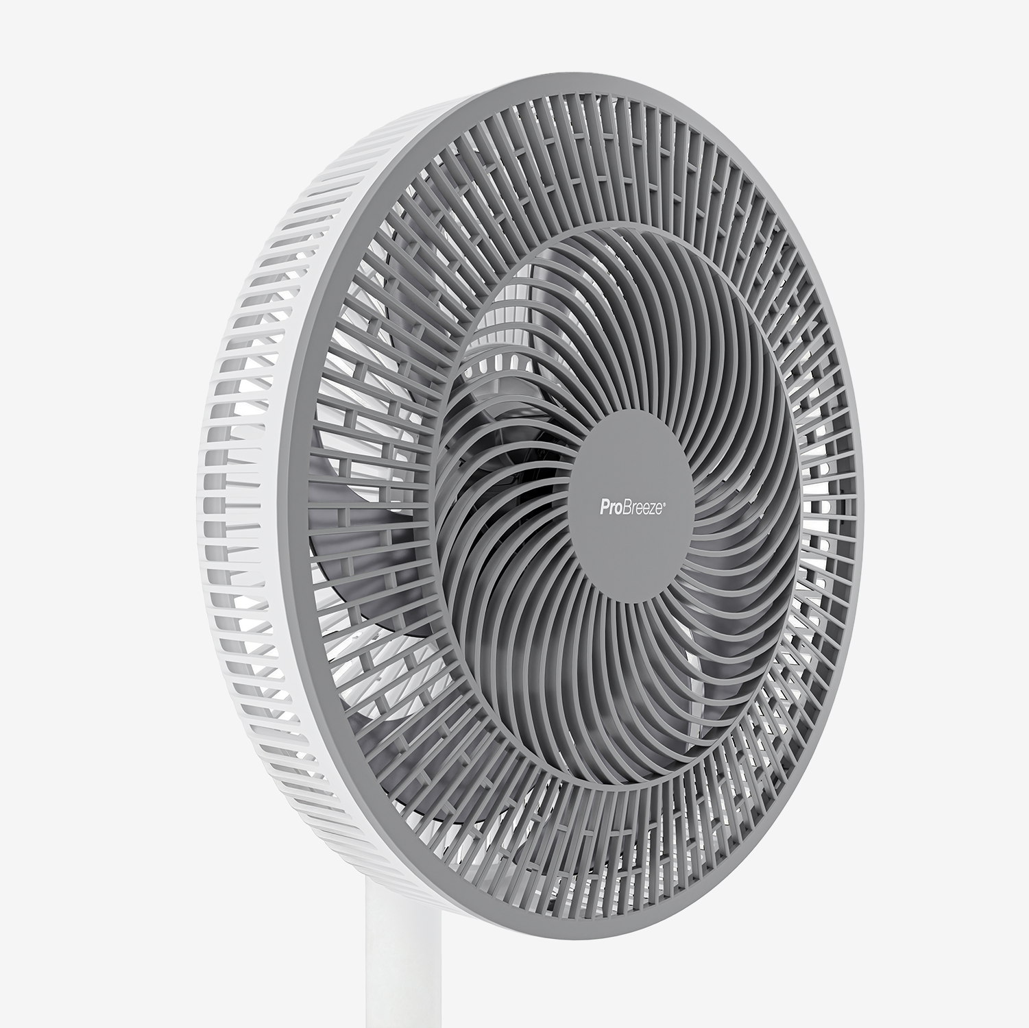 AirFlo™ Slim Ventilateur sur pied hybride 43″ – Circulateur d’air ultra-silencieux – Blanc/Gris - Imagen 5