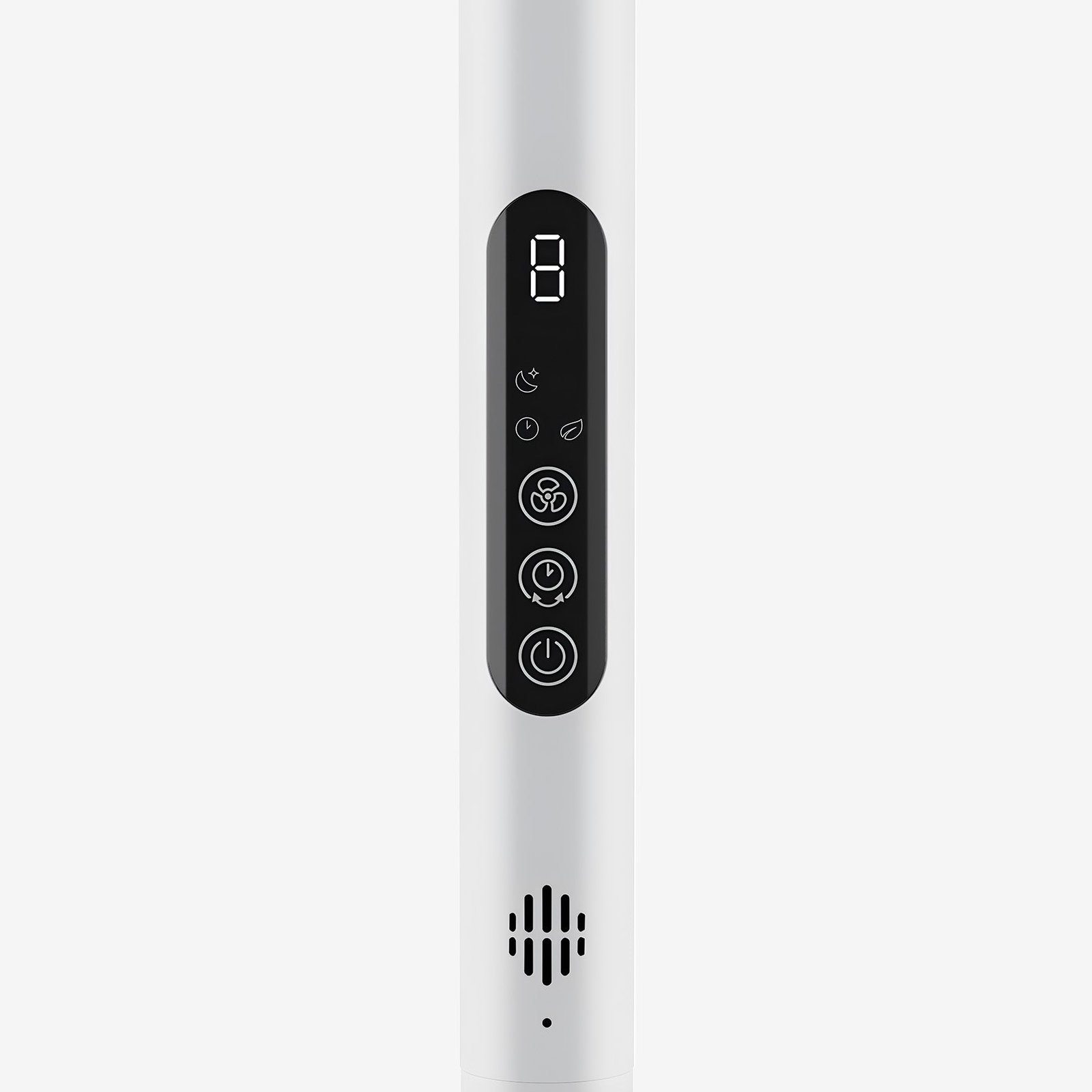 AirFlo™ Slim Ventilateur sur pied hybride 43″ – Circulateur d’air ultra-silencieux – Blanc/Noir - Imagen 9