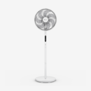 AirFlo™ Slim Ventilateur sur pied hybride 43″ – Circulateur d’air ultra-silencieux – Blanc