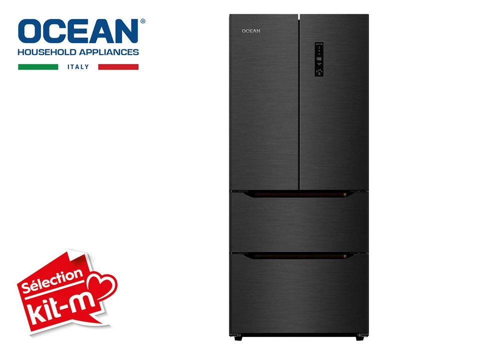 Refrigerador Multi Puertas French Door Dark inox Ocean (OSFD440NFDXB3)