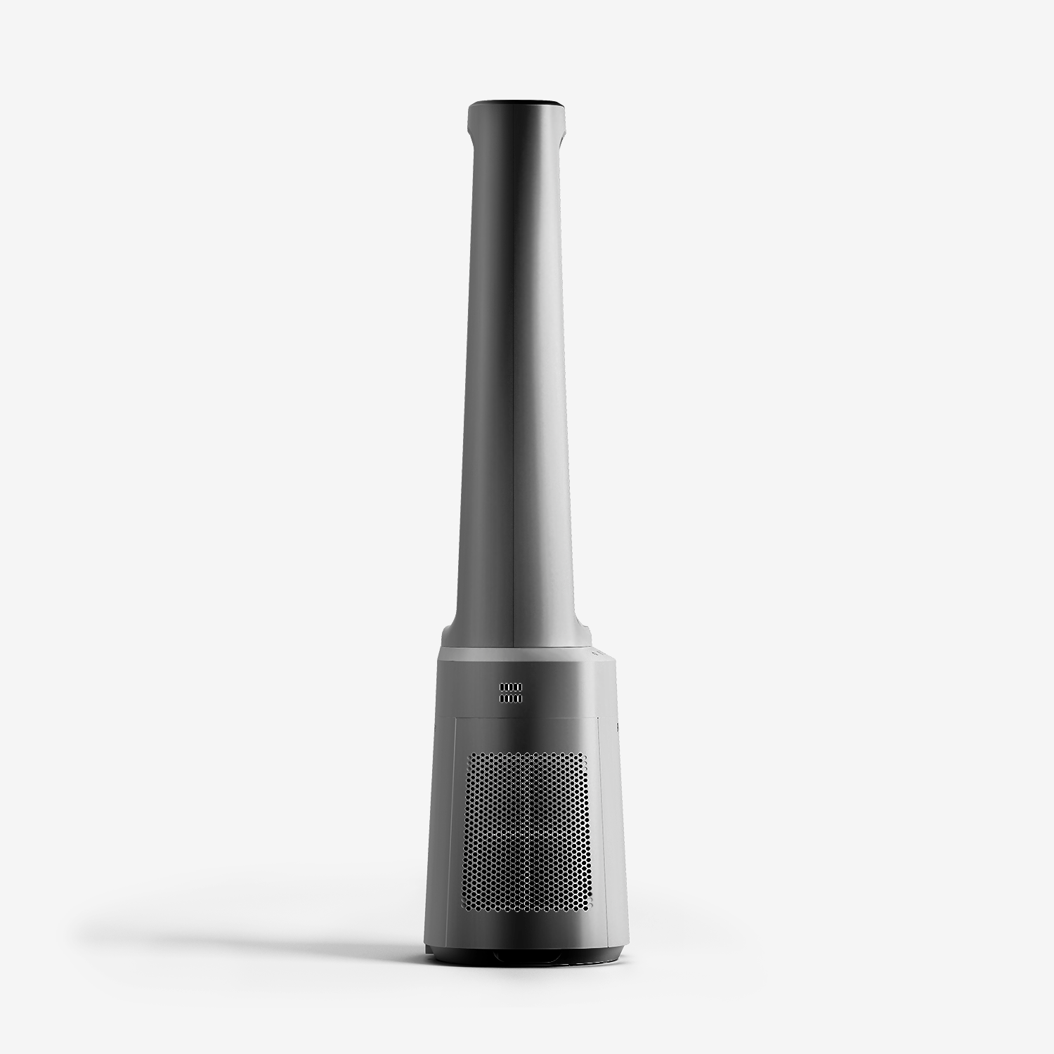 OmniAir Ventilador de columna sin aspas premium 41″ y purificador de aire – Plata - Imagen 4