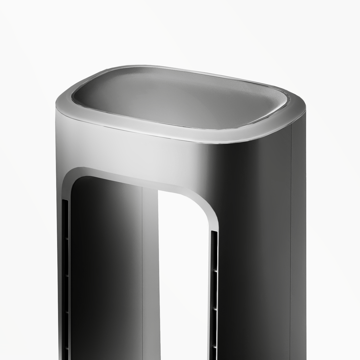 OmniAir Ventilador de columna sin aspas premium 41″ y purificador de aire – Plata - Imagen 6