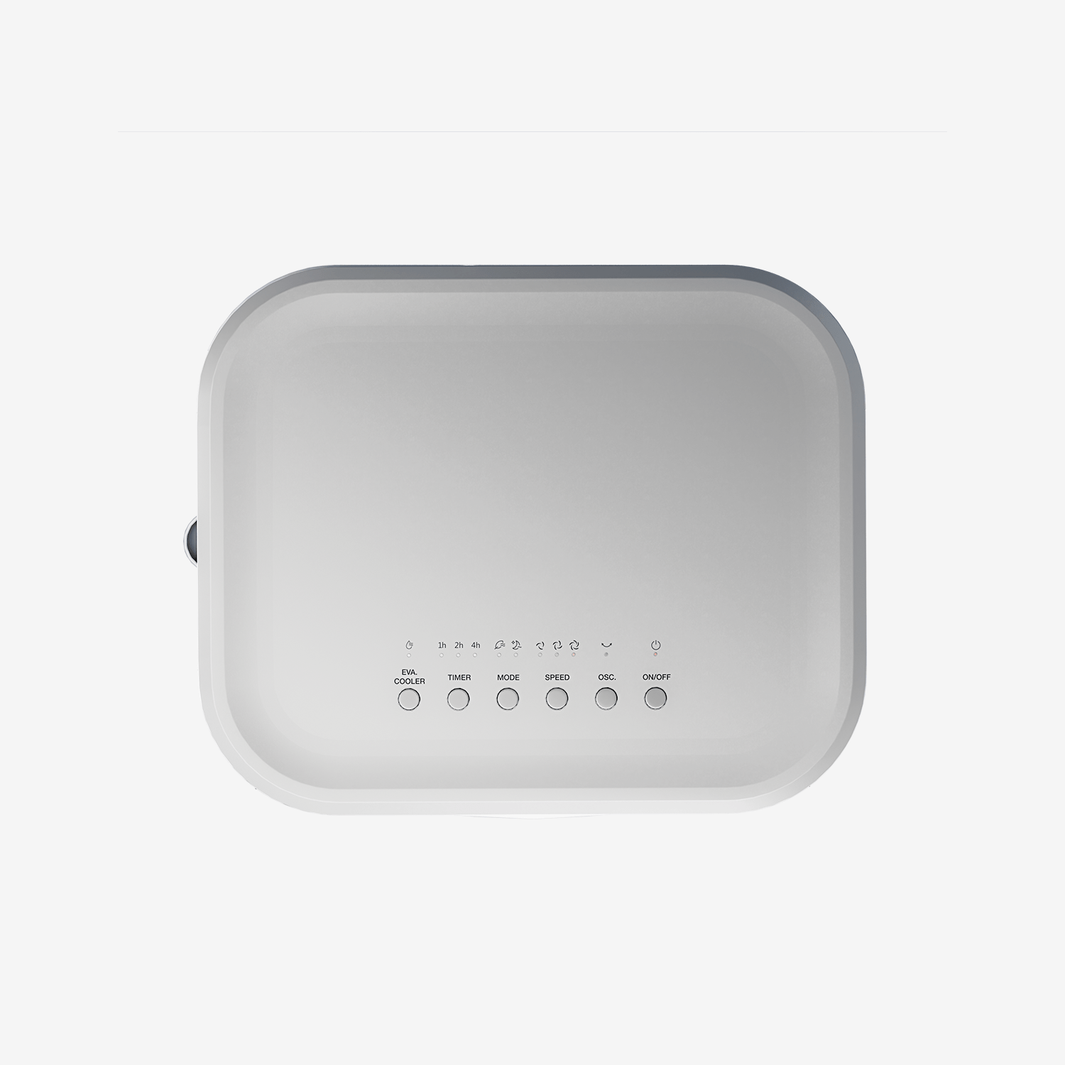 Refrescador de Aire Portátil 10 L con 4 Modos de Funcionamiento, 3 Velocidades, Pantalla LED y Mando a Distancia - Imagen 6